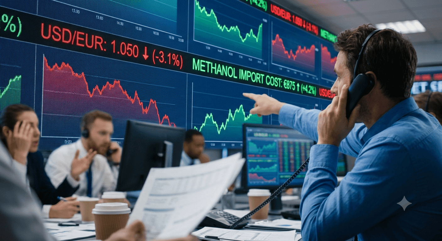 Cómo afectan las fluctuaciones monetarias a las importaciones de productos químicos