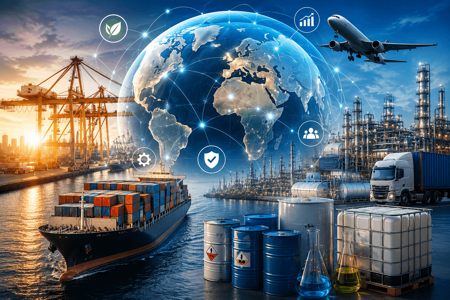 Informe de inteligencia sobre el comercio mundial de productos químicos: resumen de cierre del primer semestre de 2026