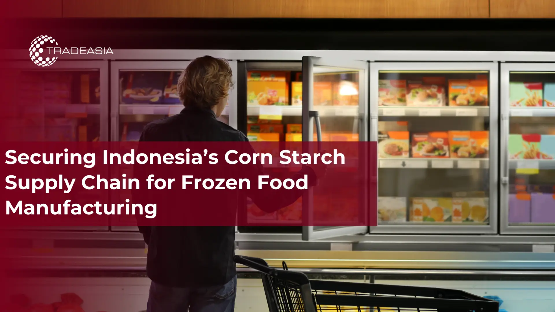 Asegurar la cadena de suministro de almidón de maíz de Indonesia para la fabricación de alimentos congelados