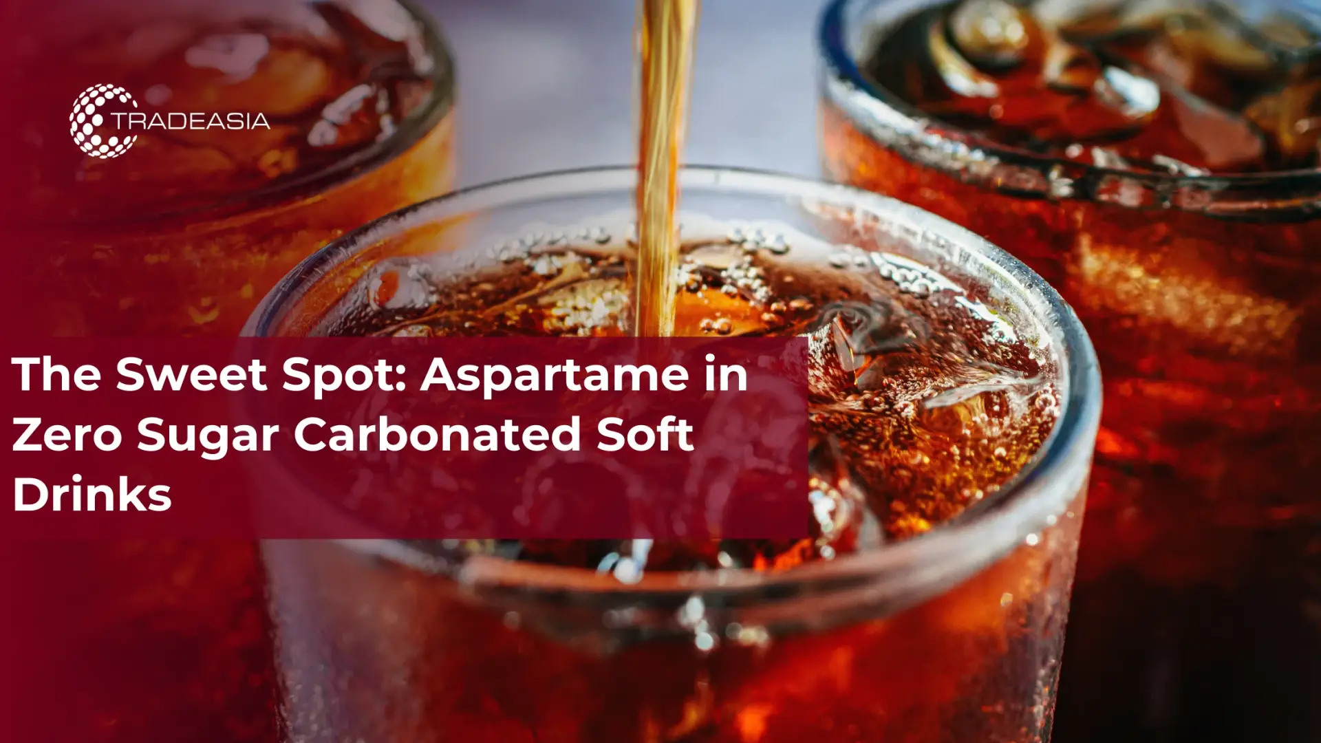 El punto óptimo: aspartamo en refrescos carbonatados sin azúcar