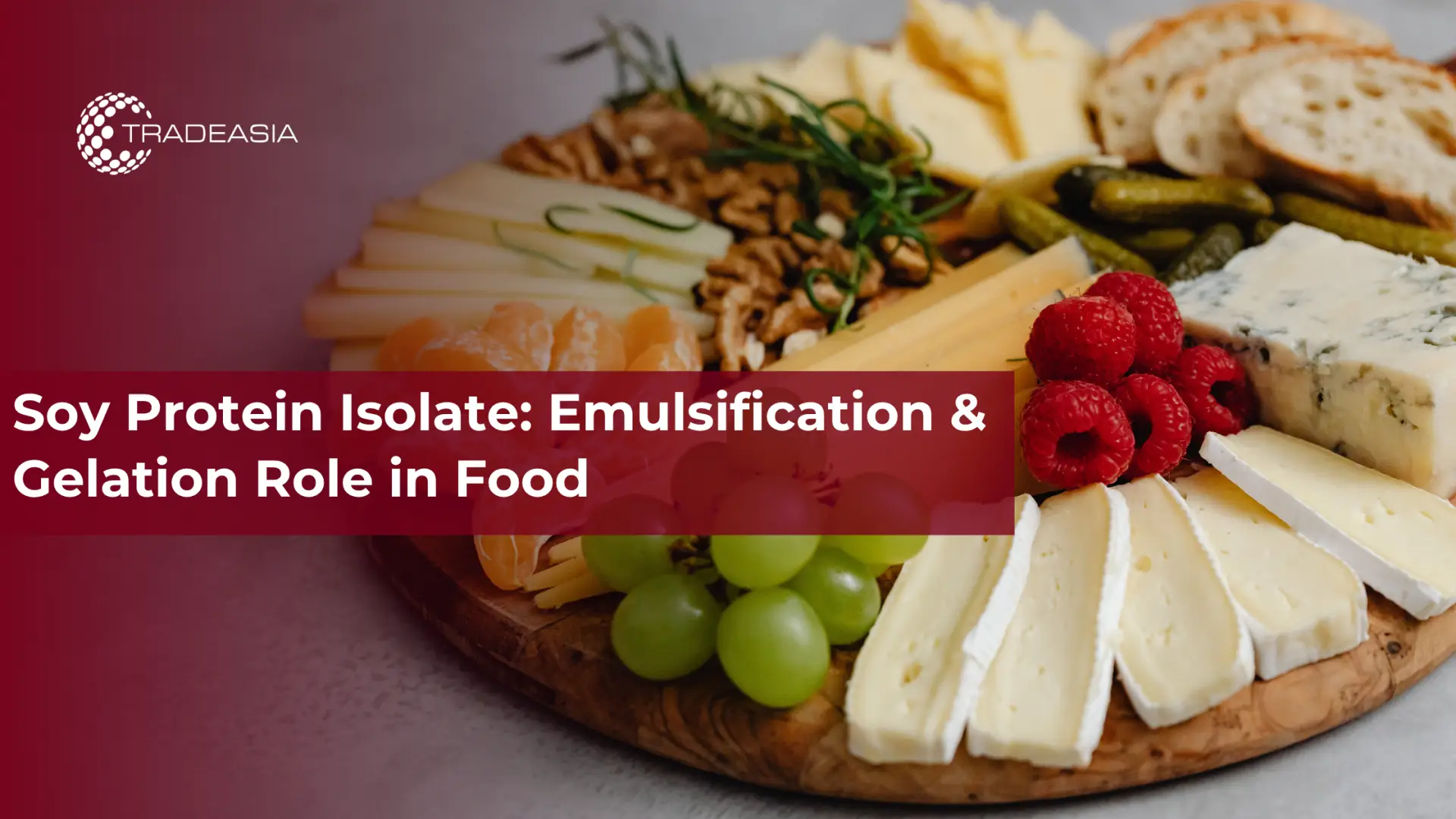 Proteína aislada de soja: papel de emulsificación y gelificación en los alimentos