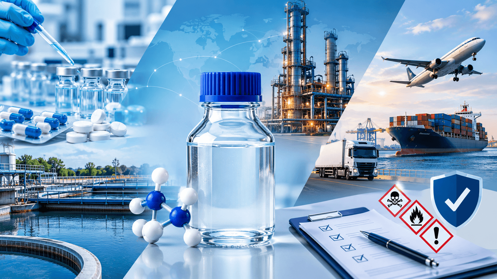 Mercado de hidratos de hidrazina en 2026 Demanda farmacéutica, tratamiento del agua y desafíos regulatorios globales